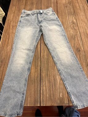 H&M Light Blue Straight Leg Jeans